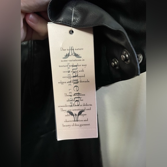 Nanette Lepore Leather Button Up Shirtdress - Picture 9 of 11